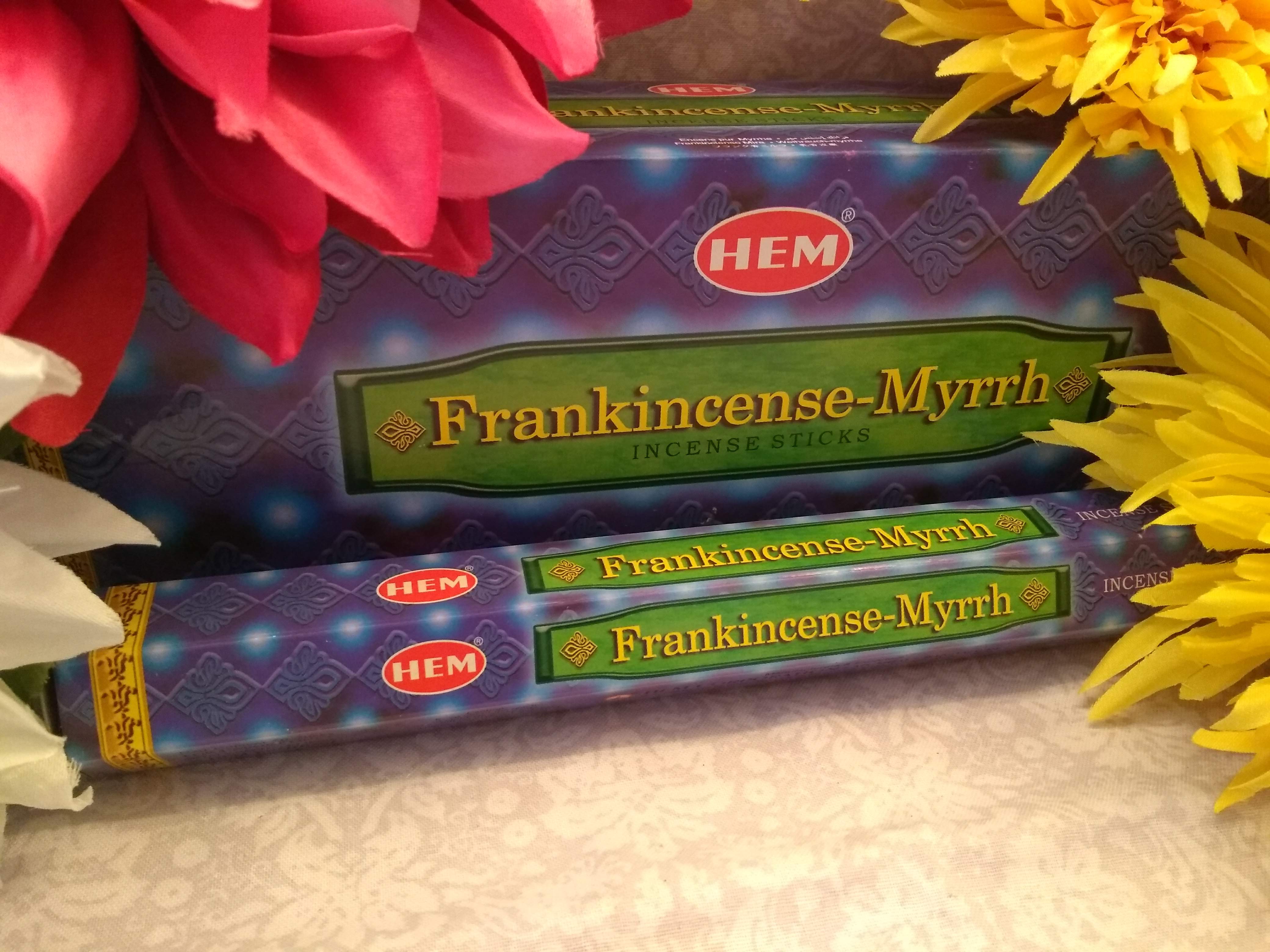 Frankincense and Myrrh HEM Incense Sticks LVSAGE