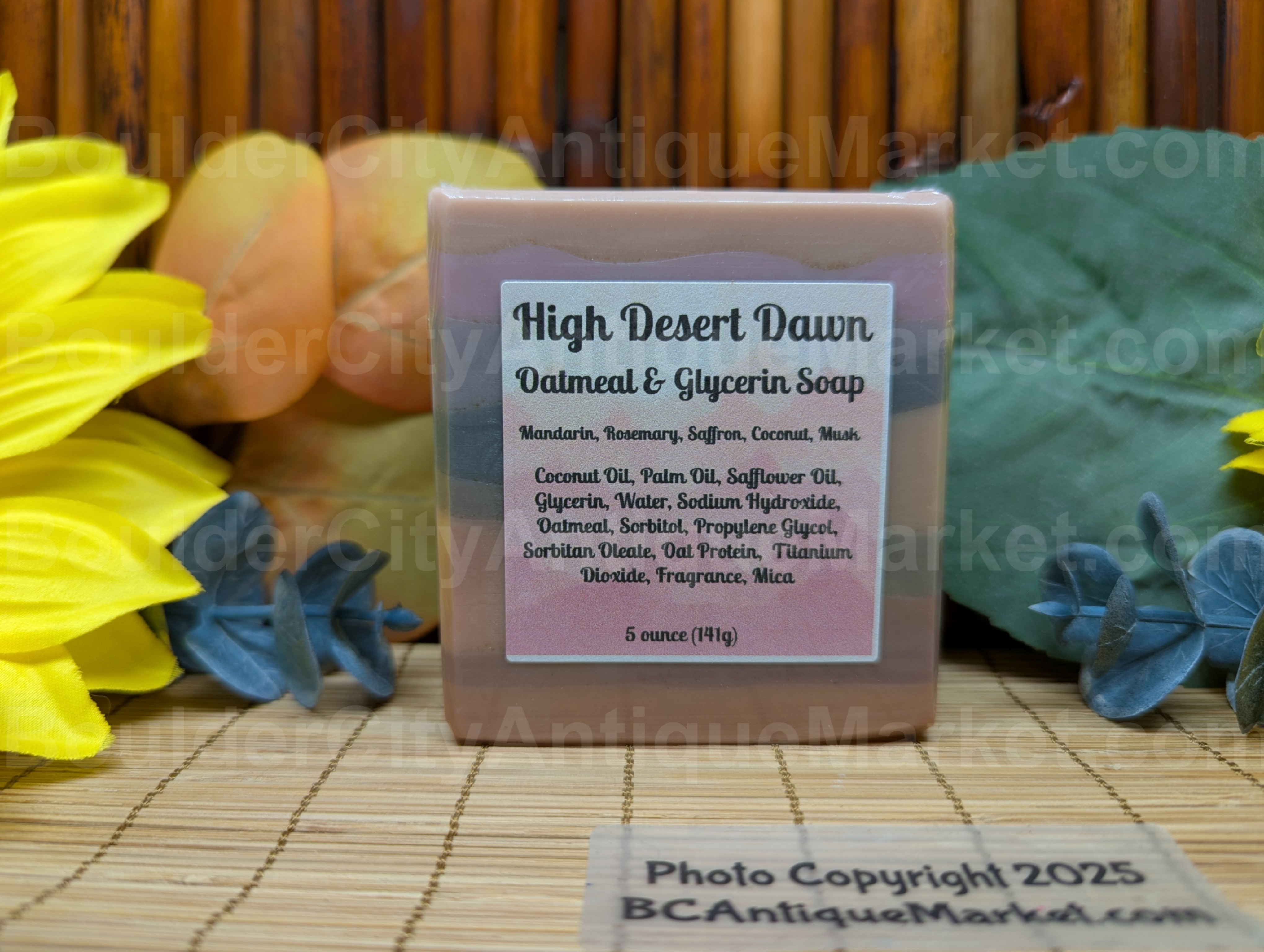 High Desert Dawn Oatmeal and Glycerin Soap