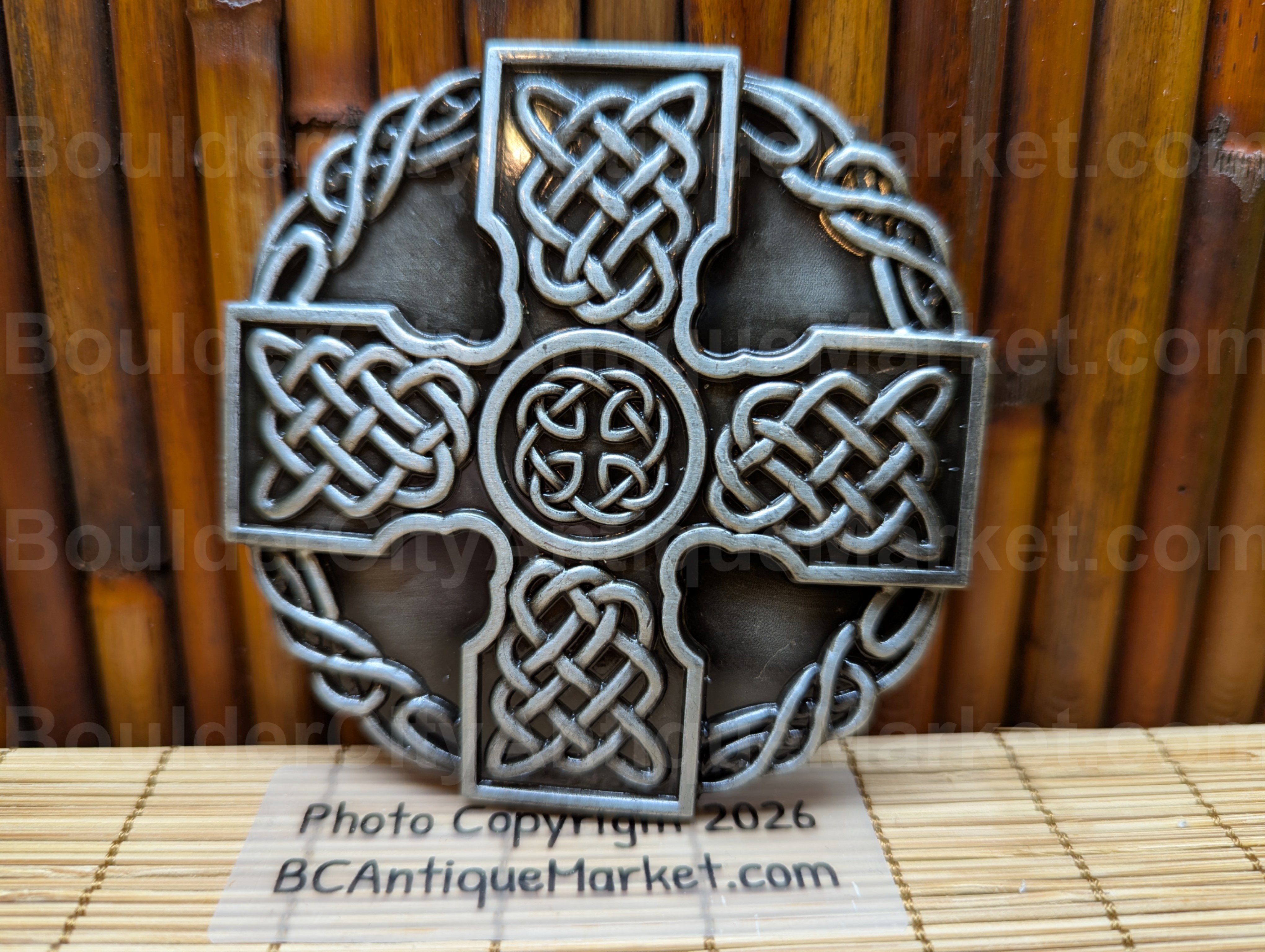 Celtic Cross Belt Buckle