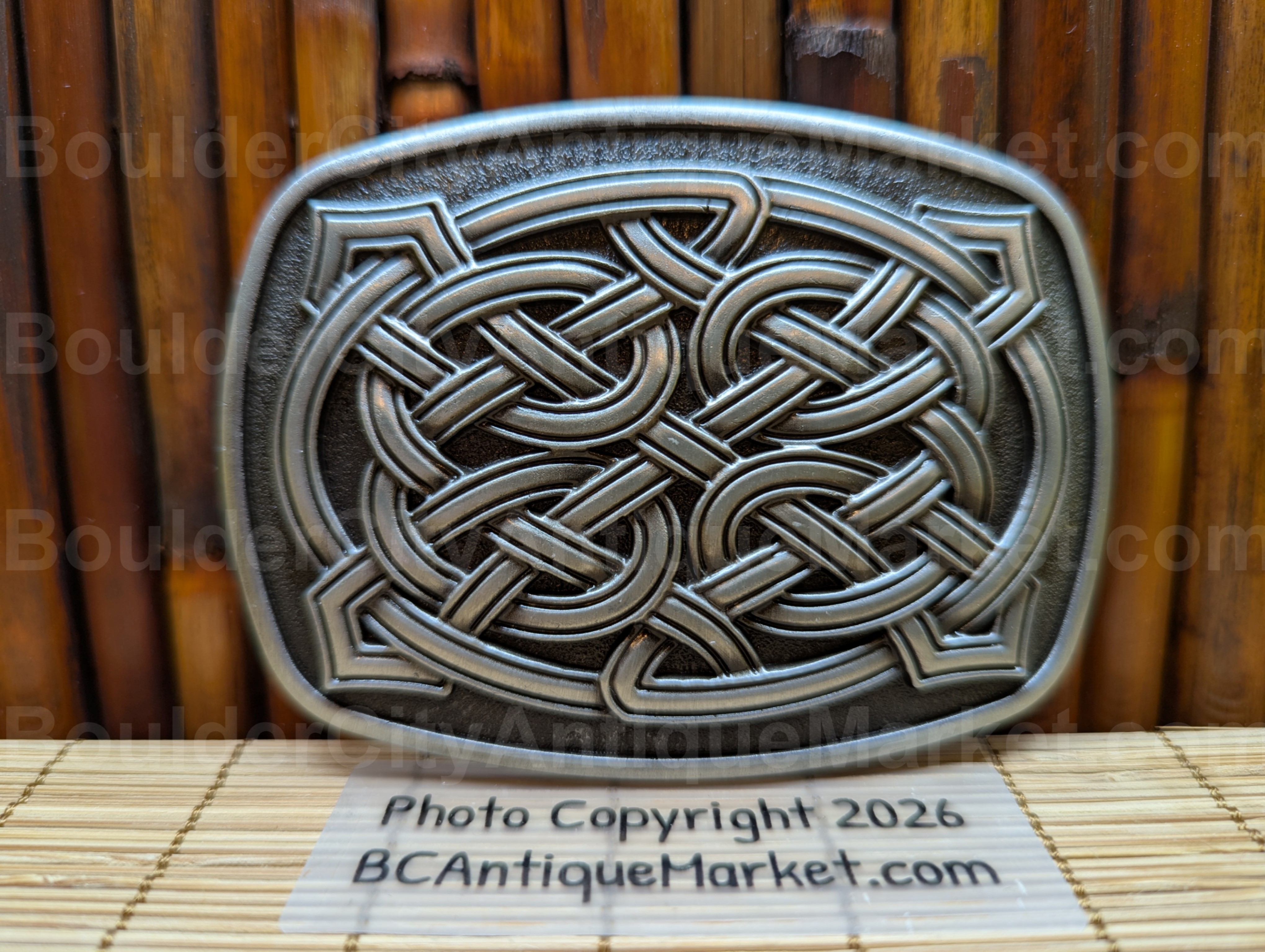 Celtic Knot Belt Buckle
