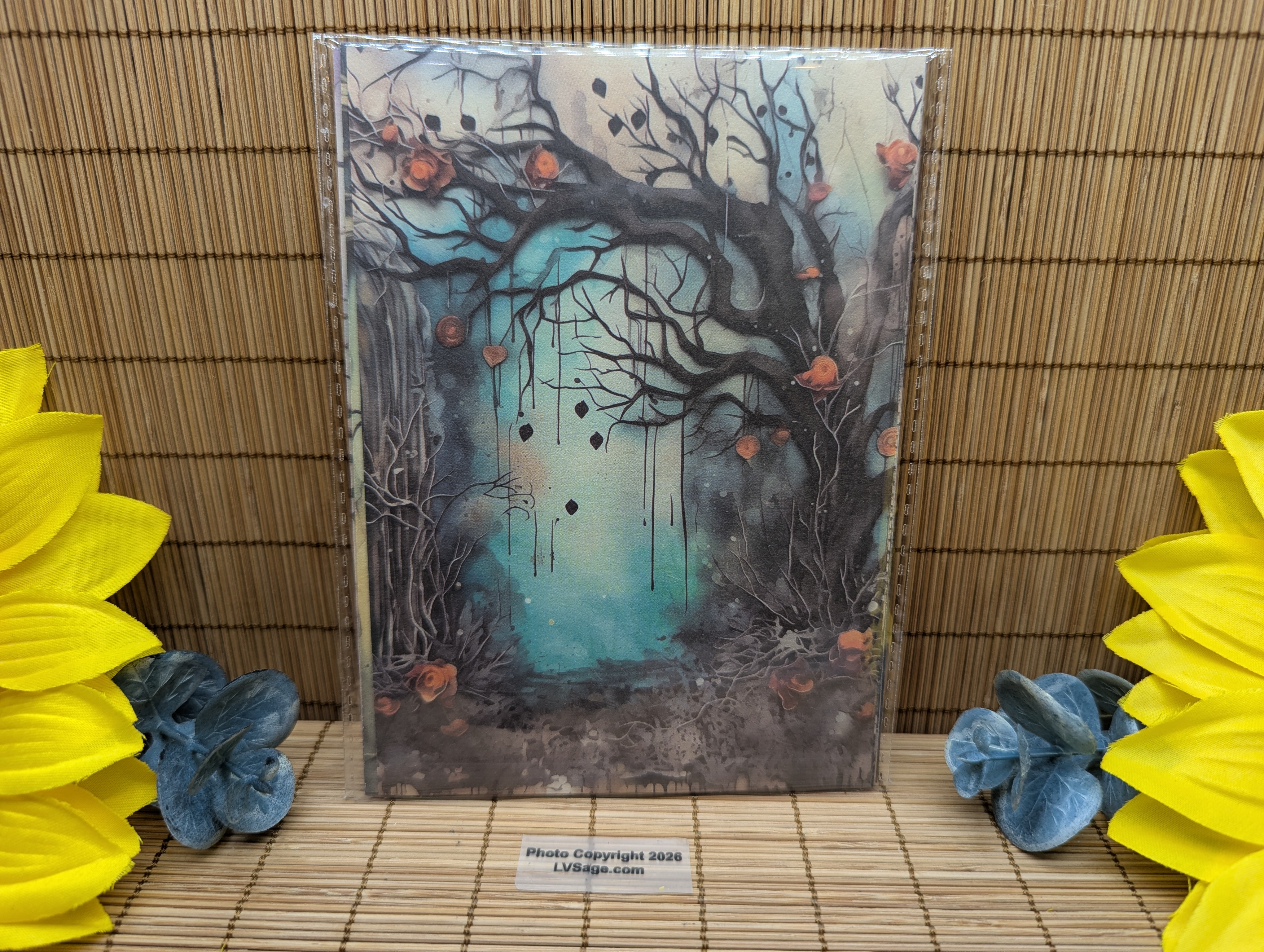 The Decorated Woods Spell Papers Set of Nine