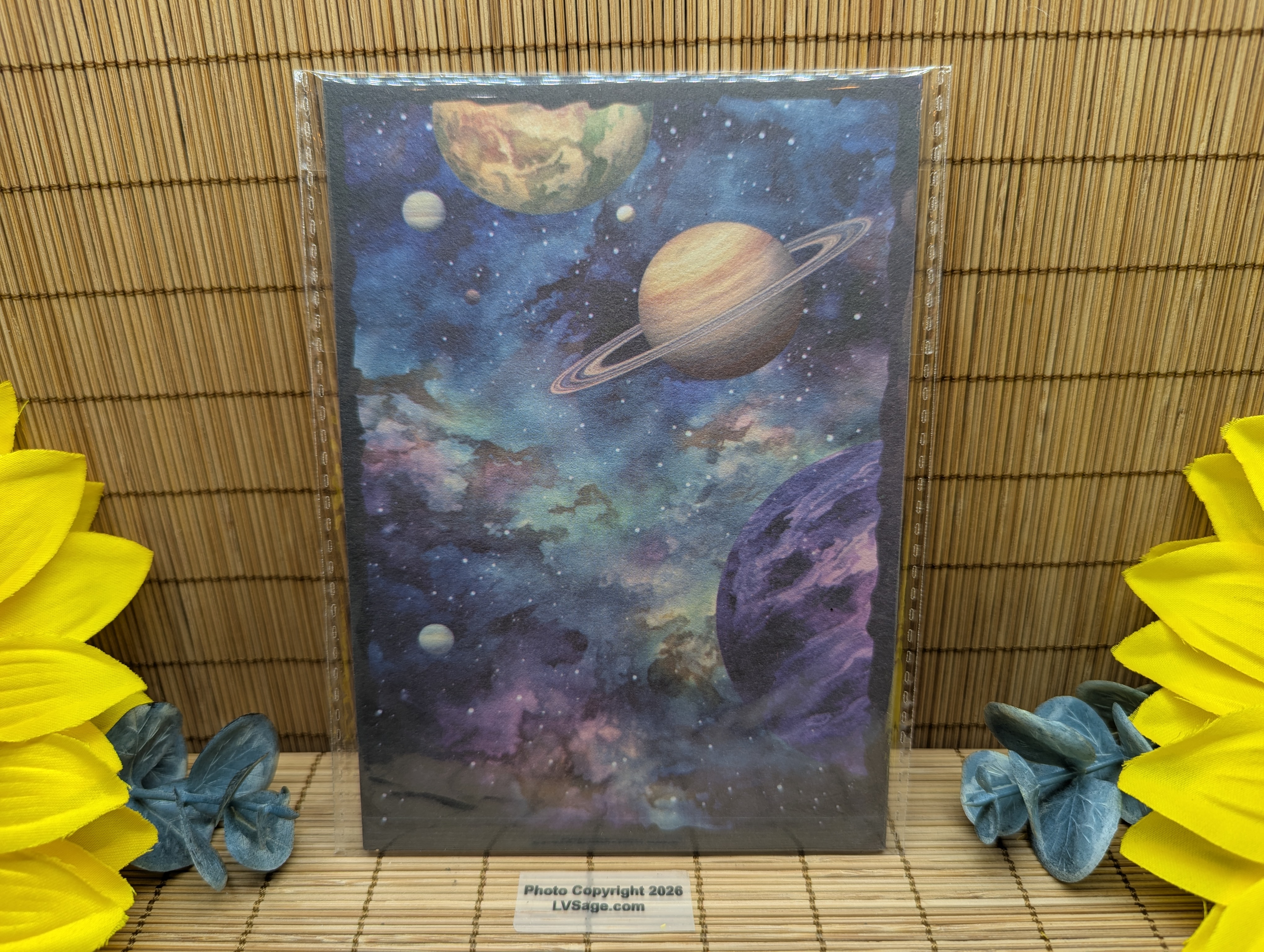 Space Travel Universe Spell Papers Set of Nine Set One