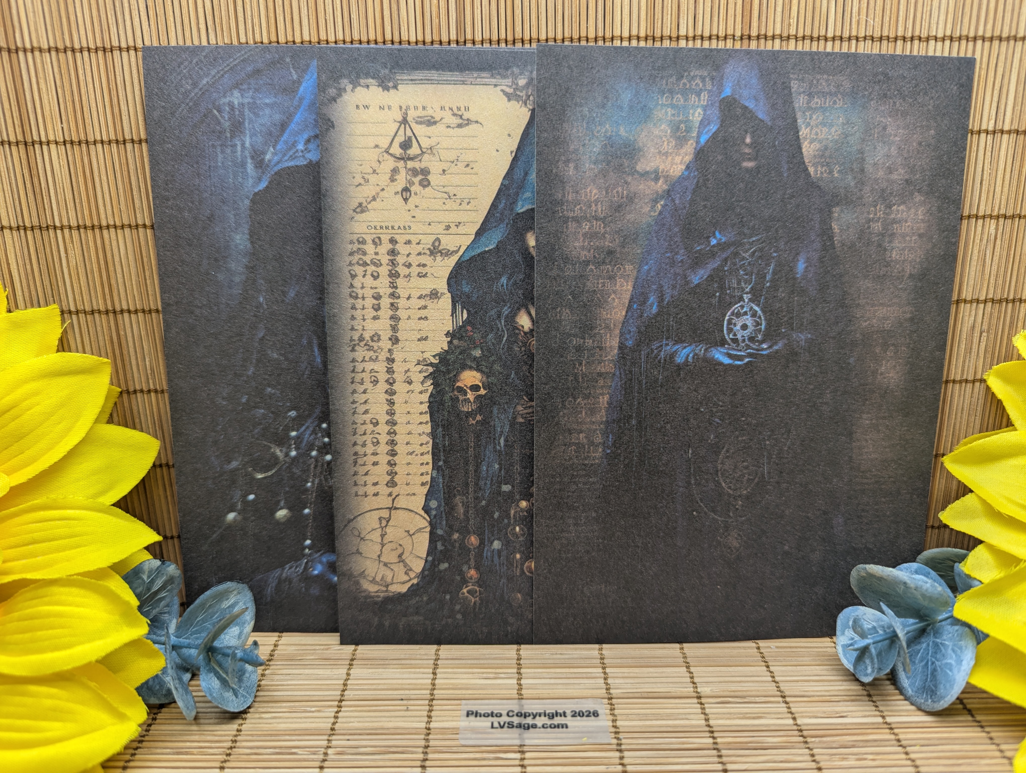 Dark Goddess Spell Papers Set of Nine
