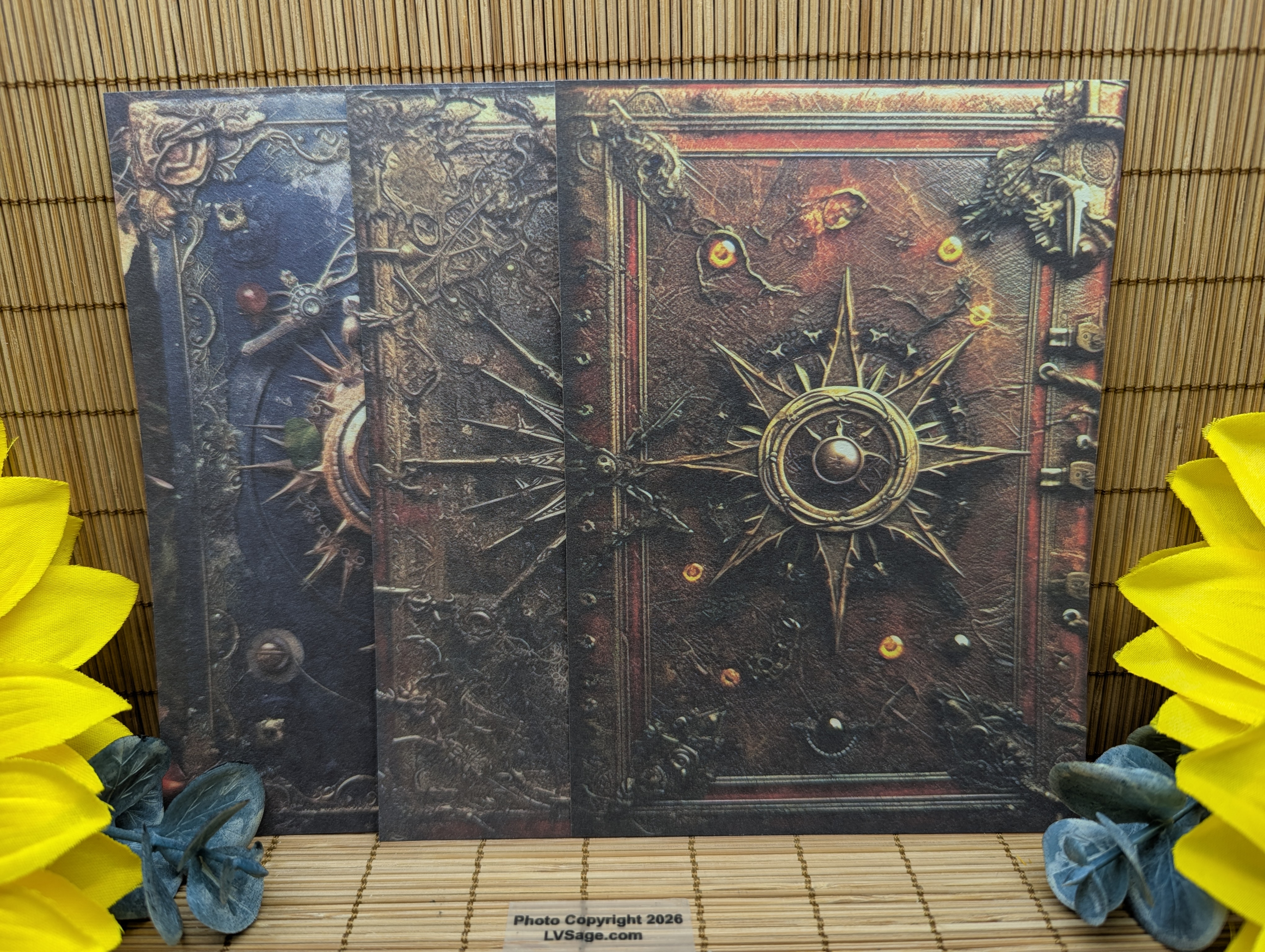 Door Opening and Closing Spell Papers Set of Nine Set Two