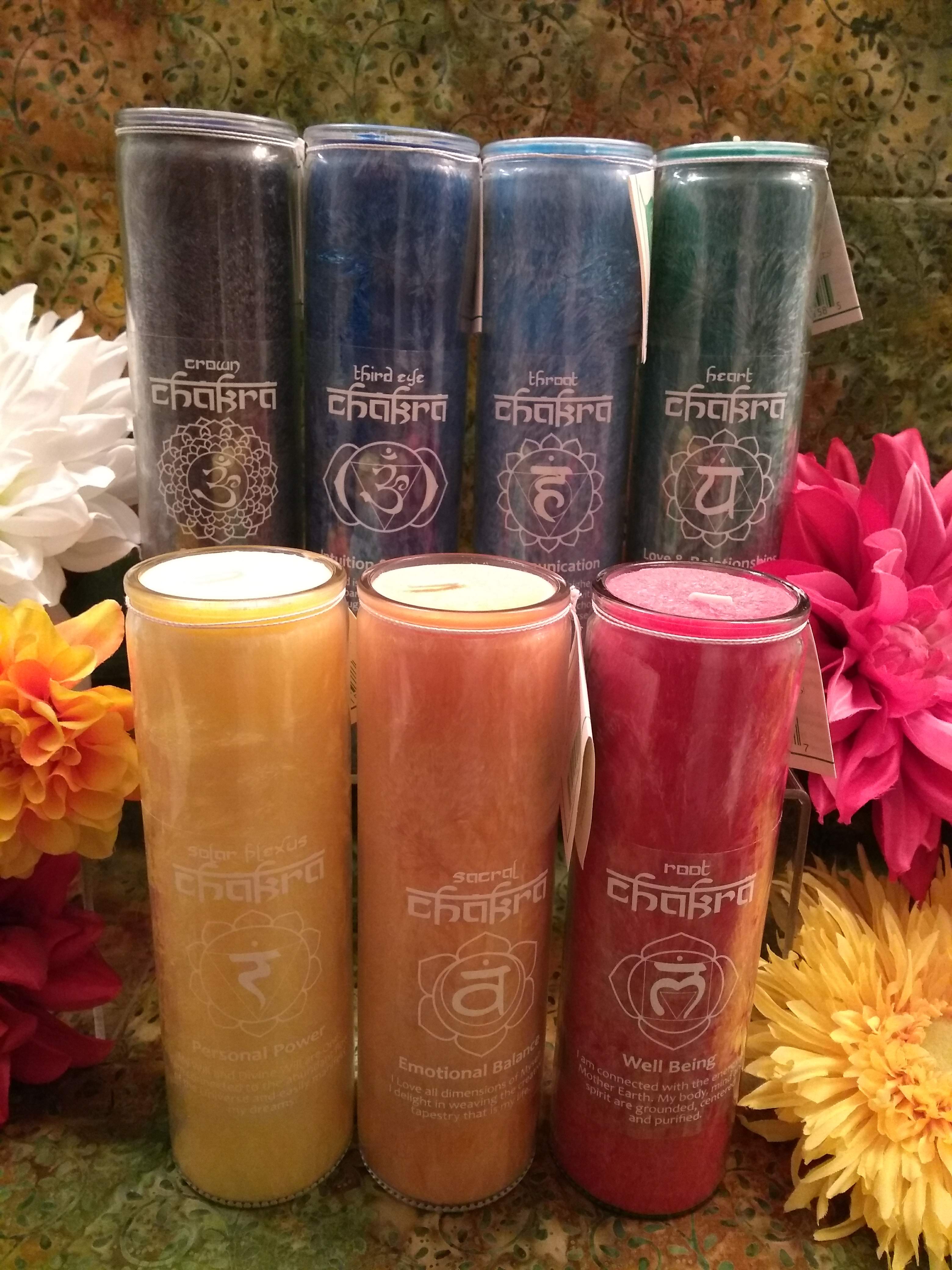 Chakra Candle Series, 7 Varieties! LVSAGE